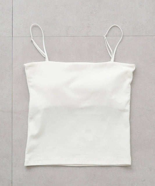 直線剪裁吊帶背心