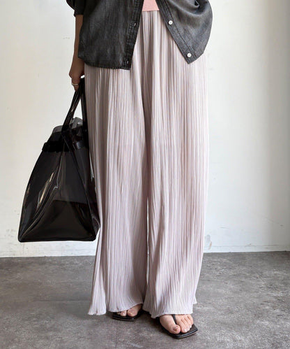 隨機羅紋寬鬆褲