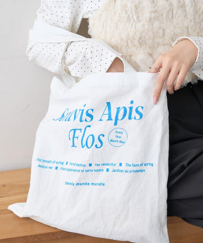 印花標誌托特包