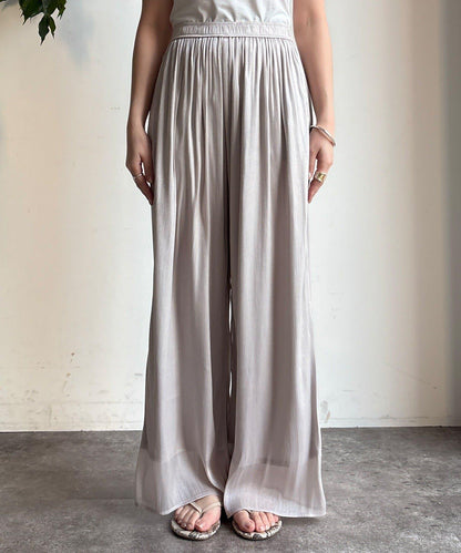褶皺寬鬆長褲