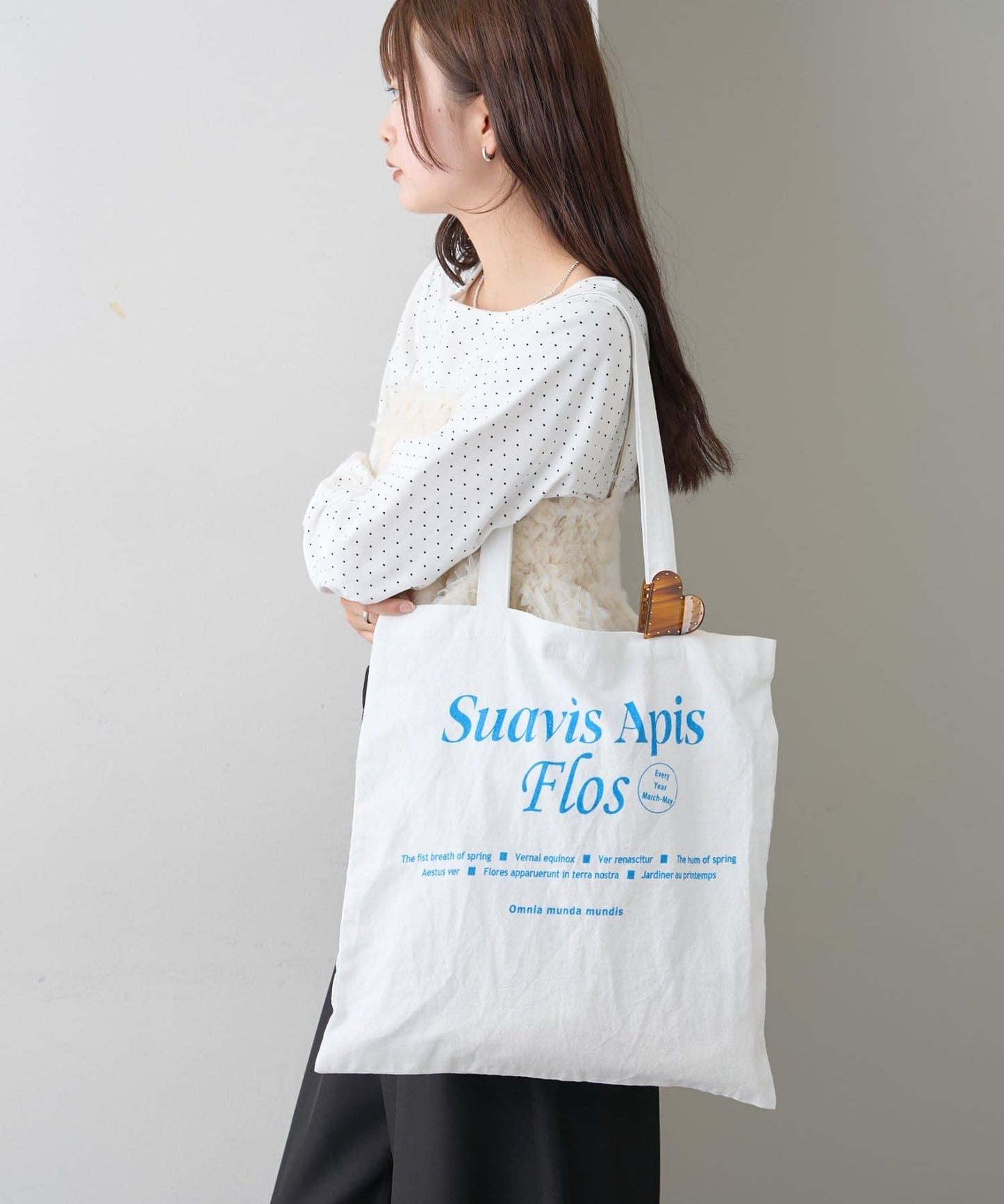 印花標誌托特包