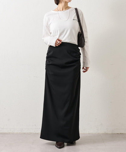 拼色印花長袖T恤