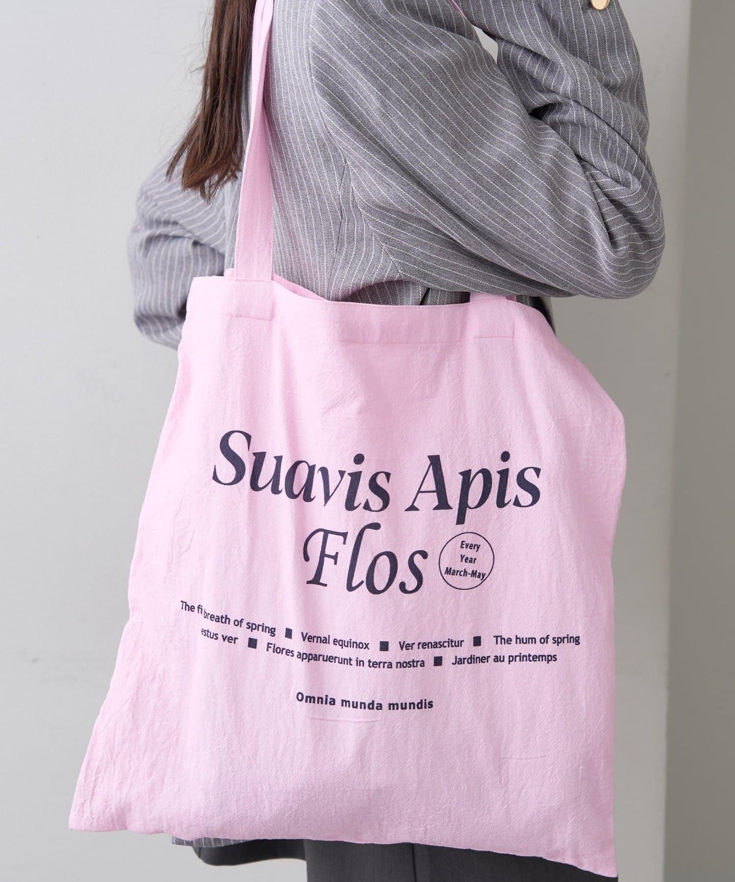 印花標誌托特包