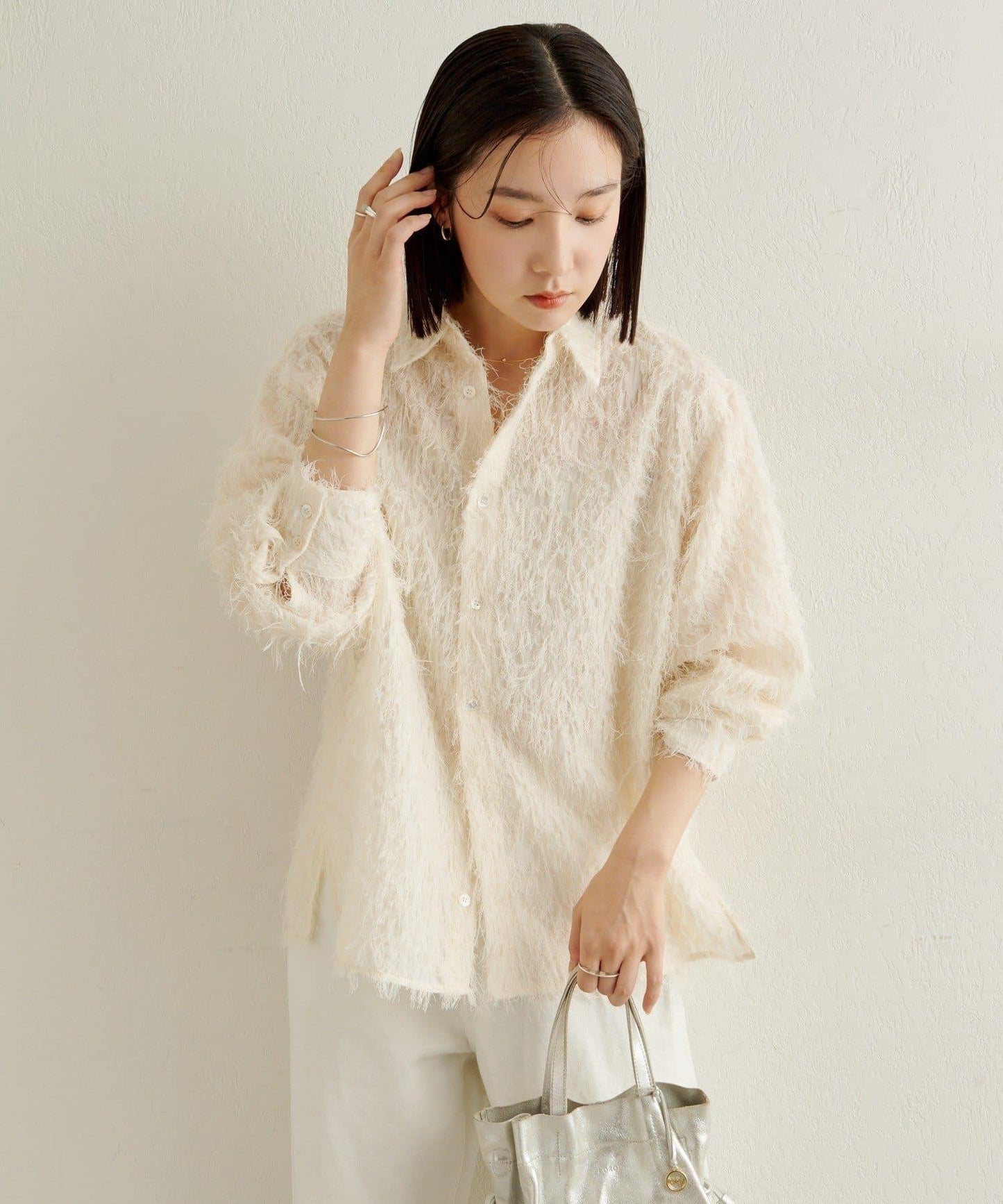 流蘇襯衫