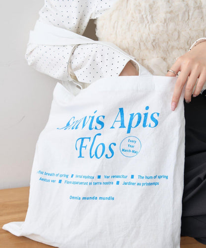 印花標誌托特包