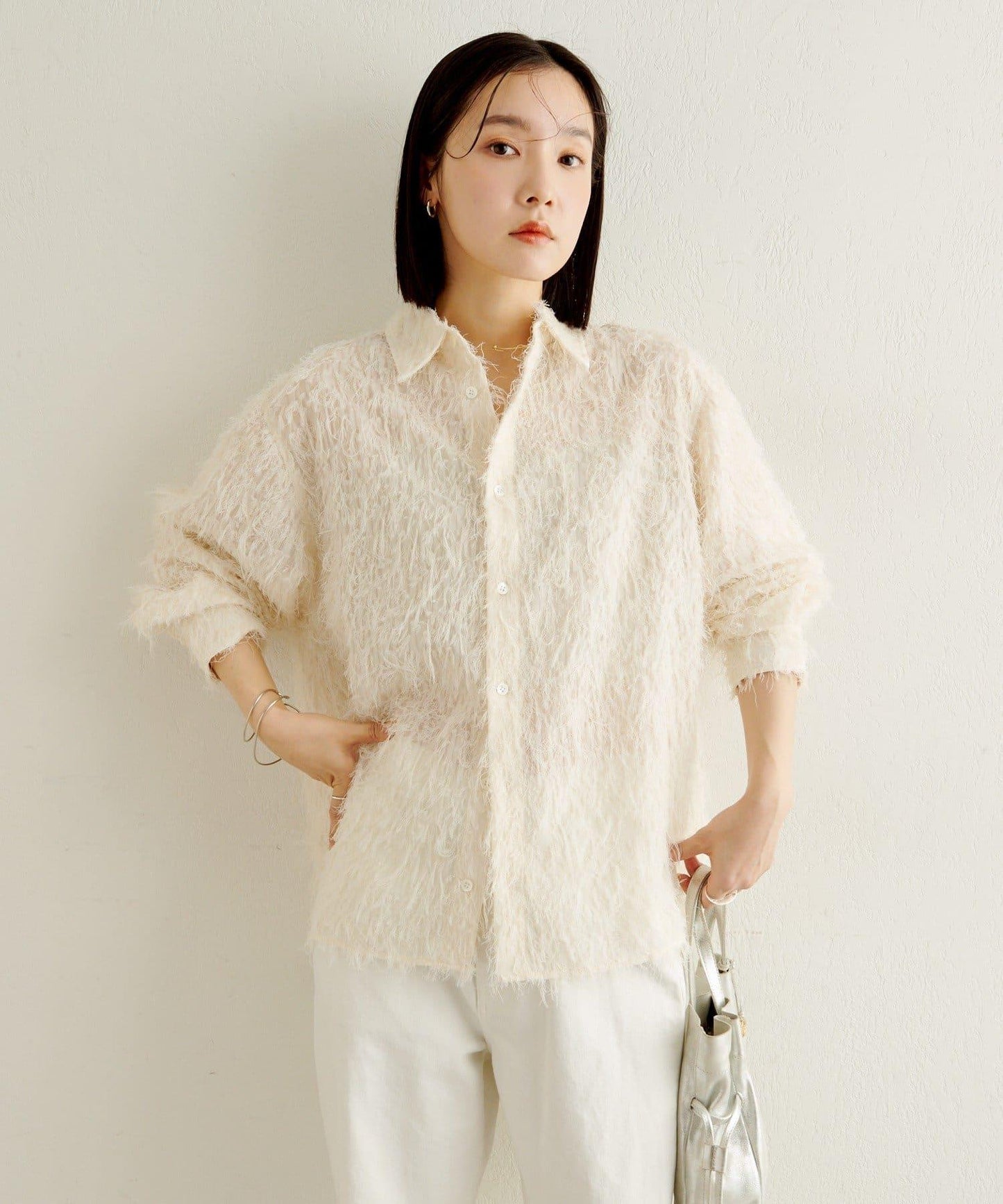 流蘇襯衫
