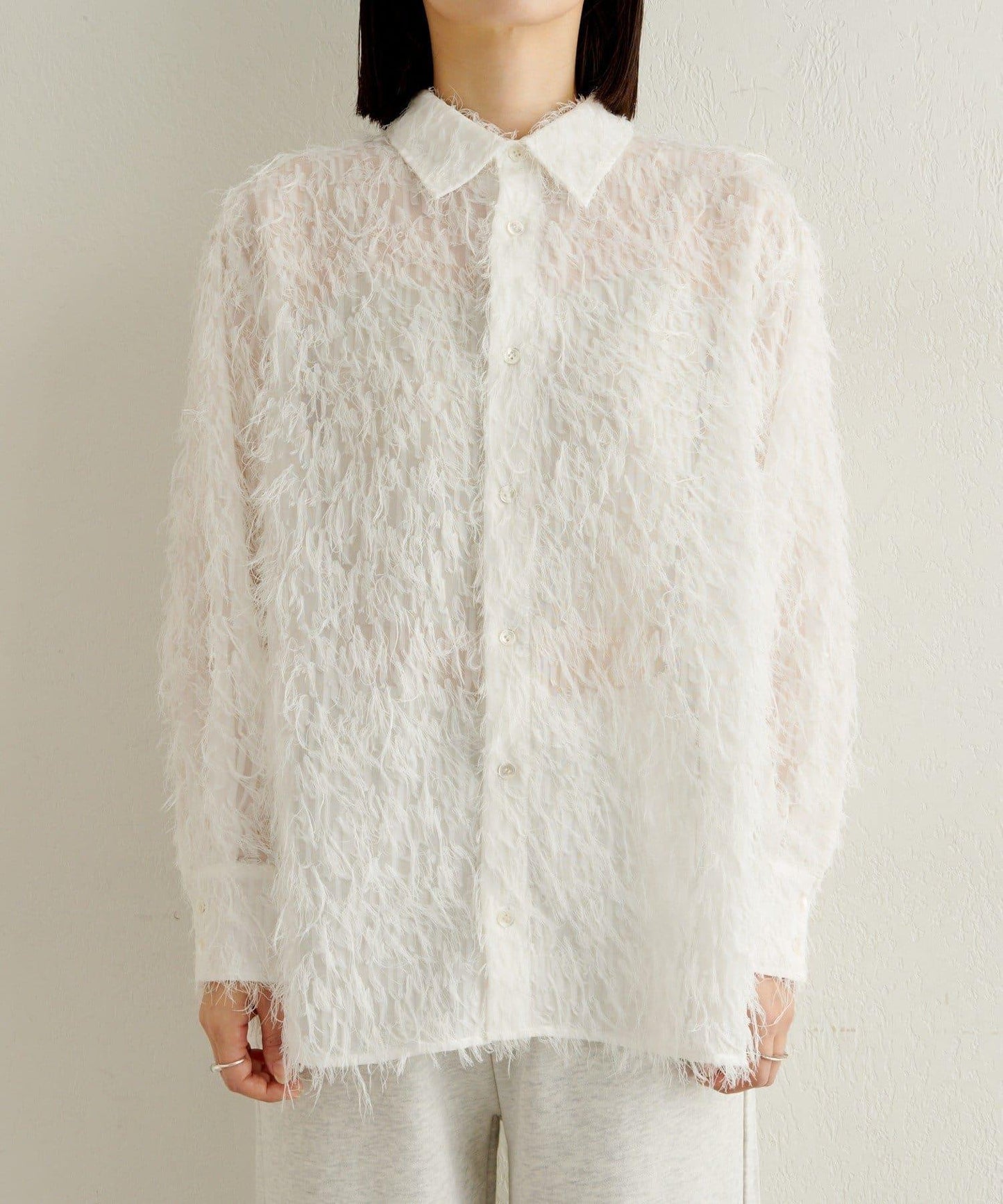 流蘇襯衫