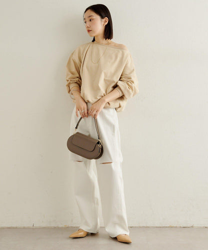 下襬泡泡長袖T恤