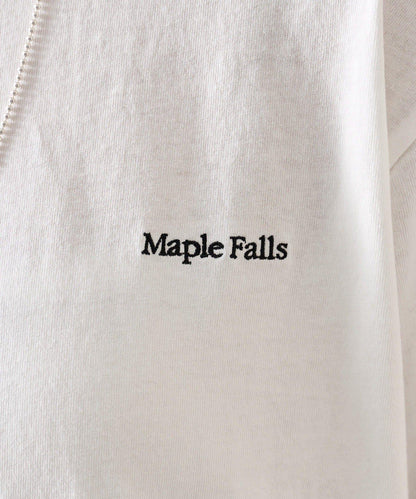 拼色印花長袖T恤