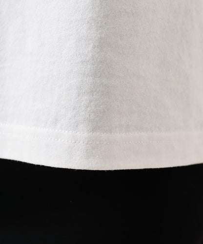 拼色印花長袖T恤