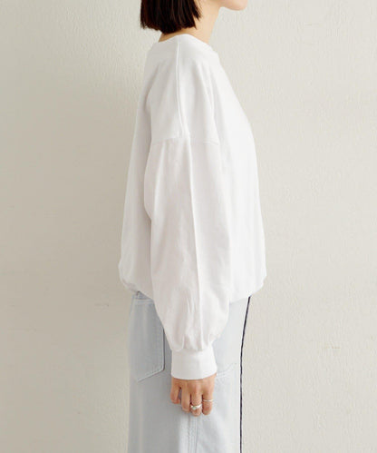 下襬泡泡長袖T恤