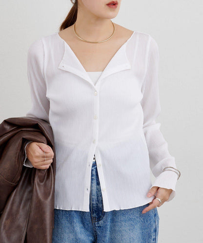 【26SS】百褶開衫