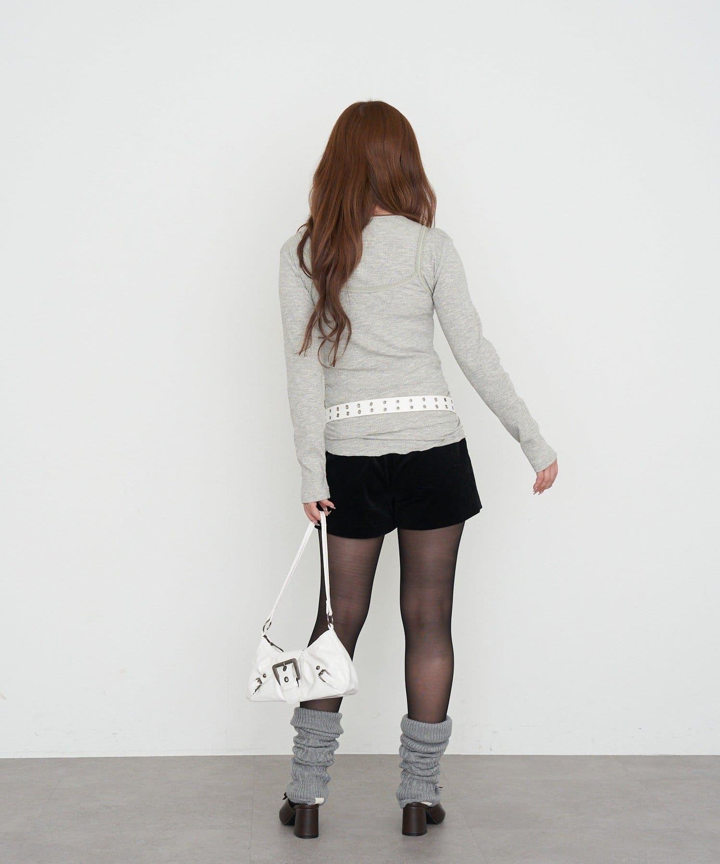 亨利風格層疊裹身吊帶背心