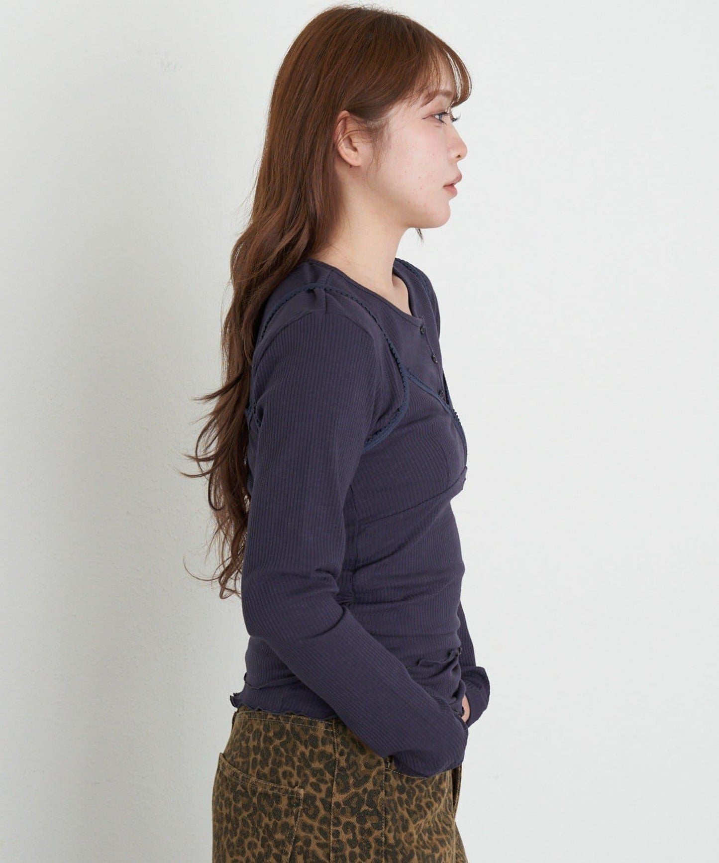 亨利風格層疊裹身吊帶背心