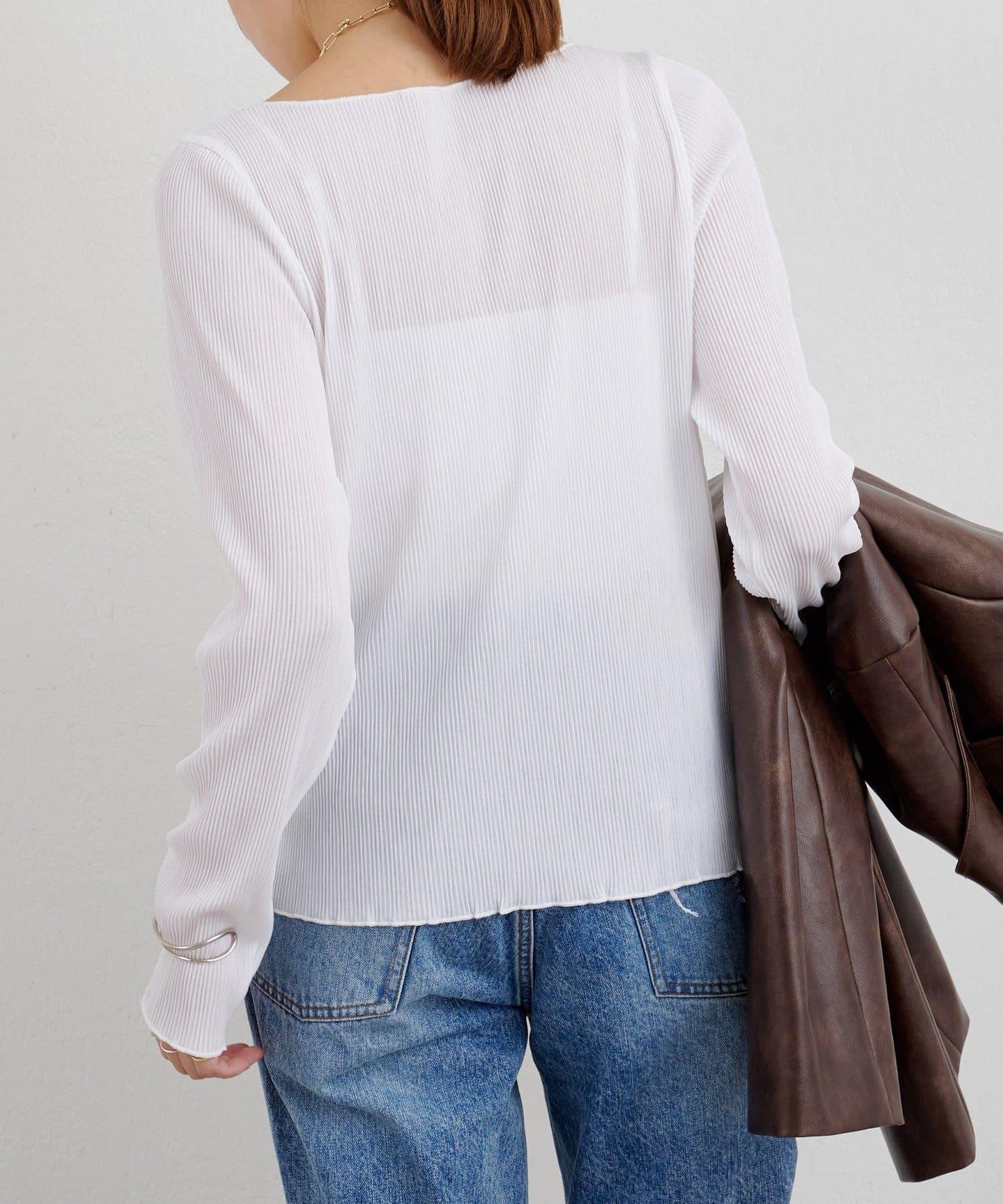 【26SS】百褶開衫