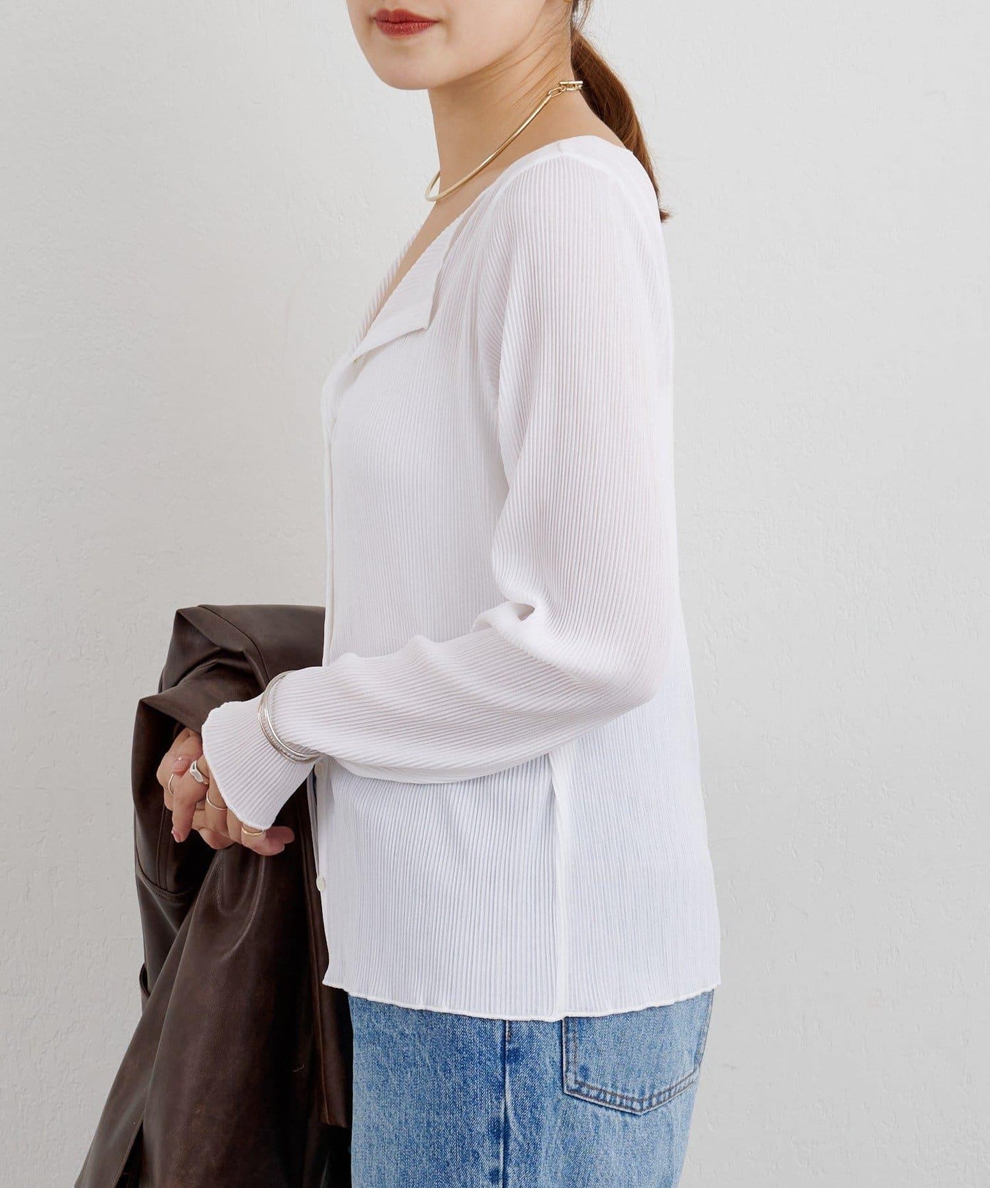【26SS】百褶開衫
