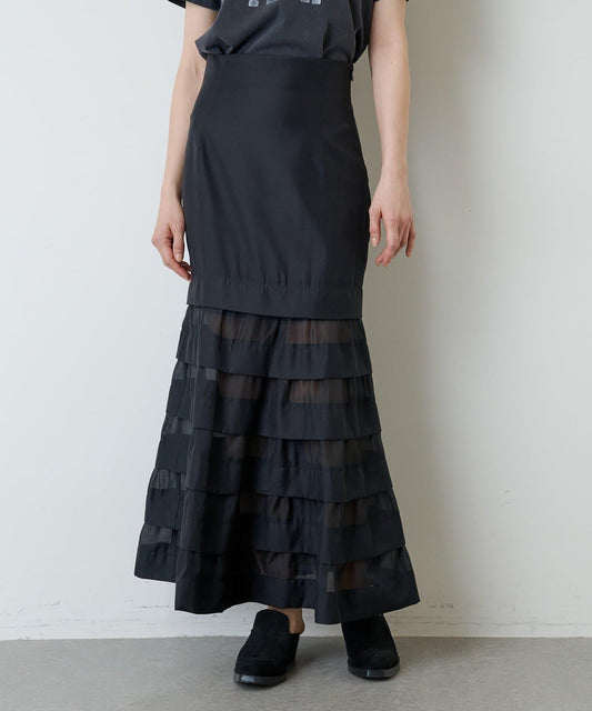 歐根紗美人魚半身裙4