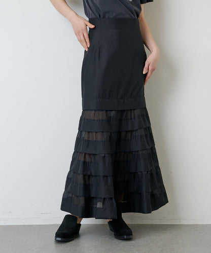 歐根紗美人魚半身裙4