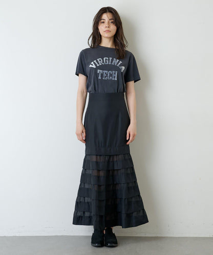 歐根紗美人魚半身裙4