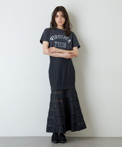 歐根紗美人魚半身裙4