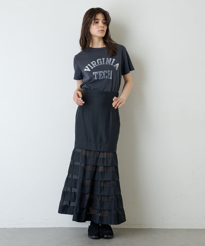 歐根紗美人魚半身裙4