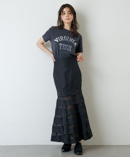 歐根紗美人魚半身裙4