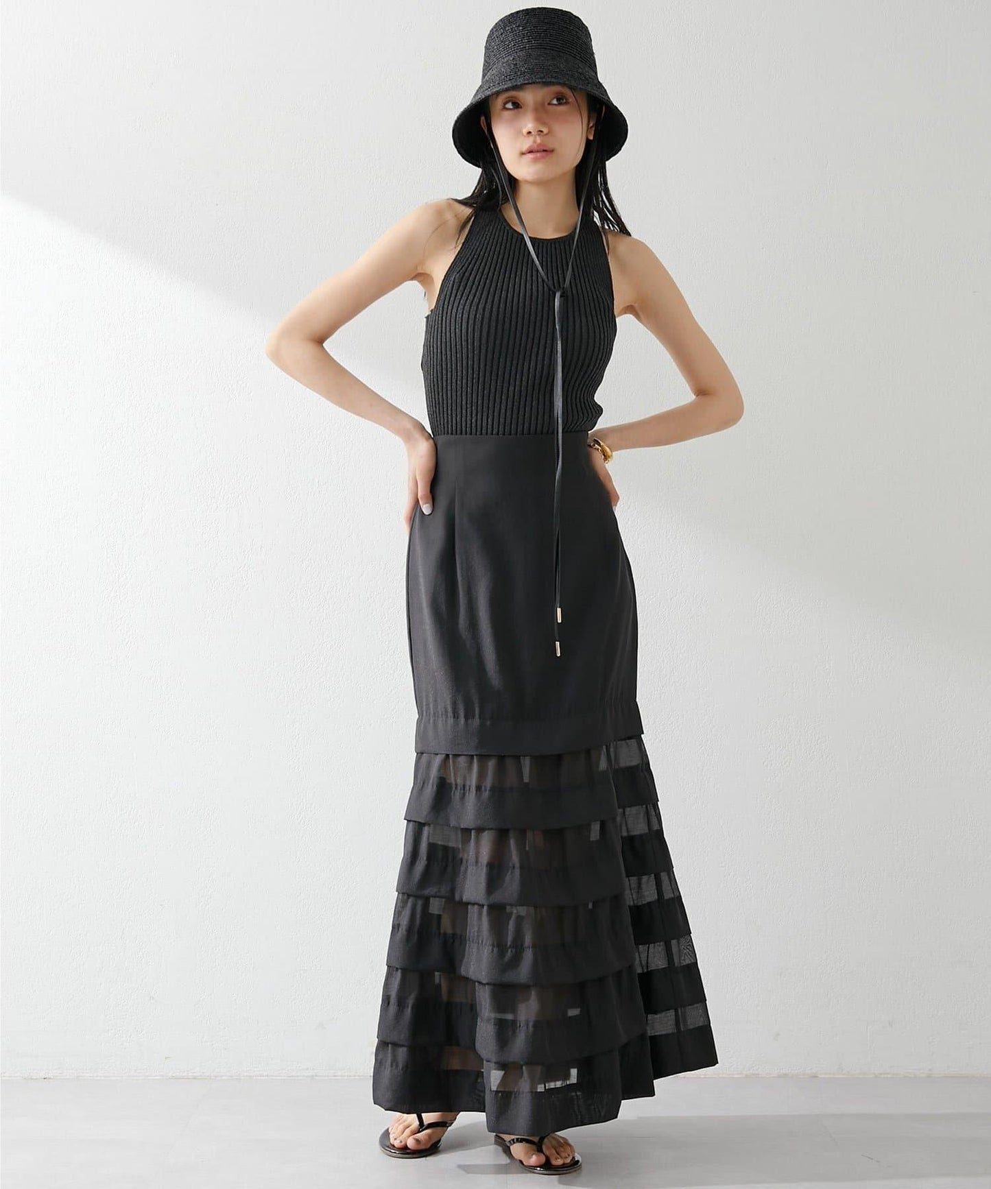 歐根紗美人魚半身裙4