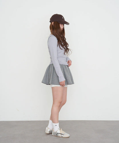 亨利風格層疊裹身吊帶背心