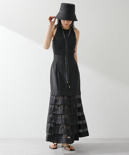 歐根紗美人魚半身裙4