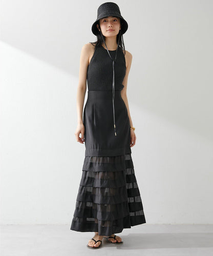 歐根紗美人魚半身裙4