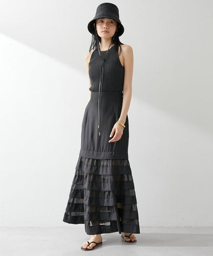 歐根紗美人魚半身裙4