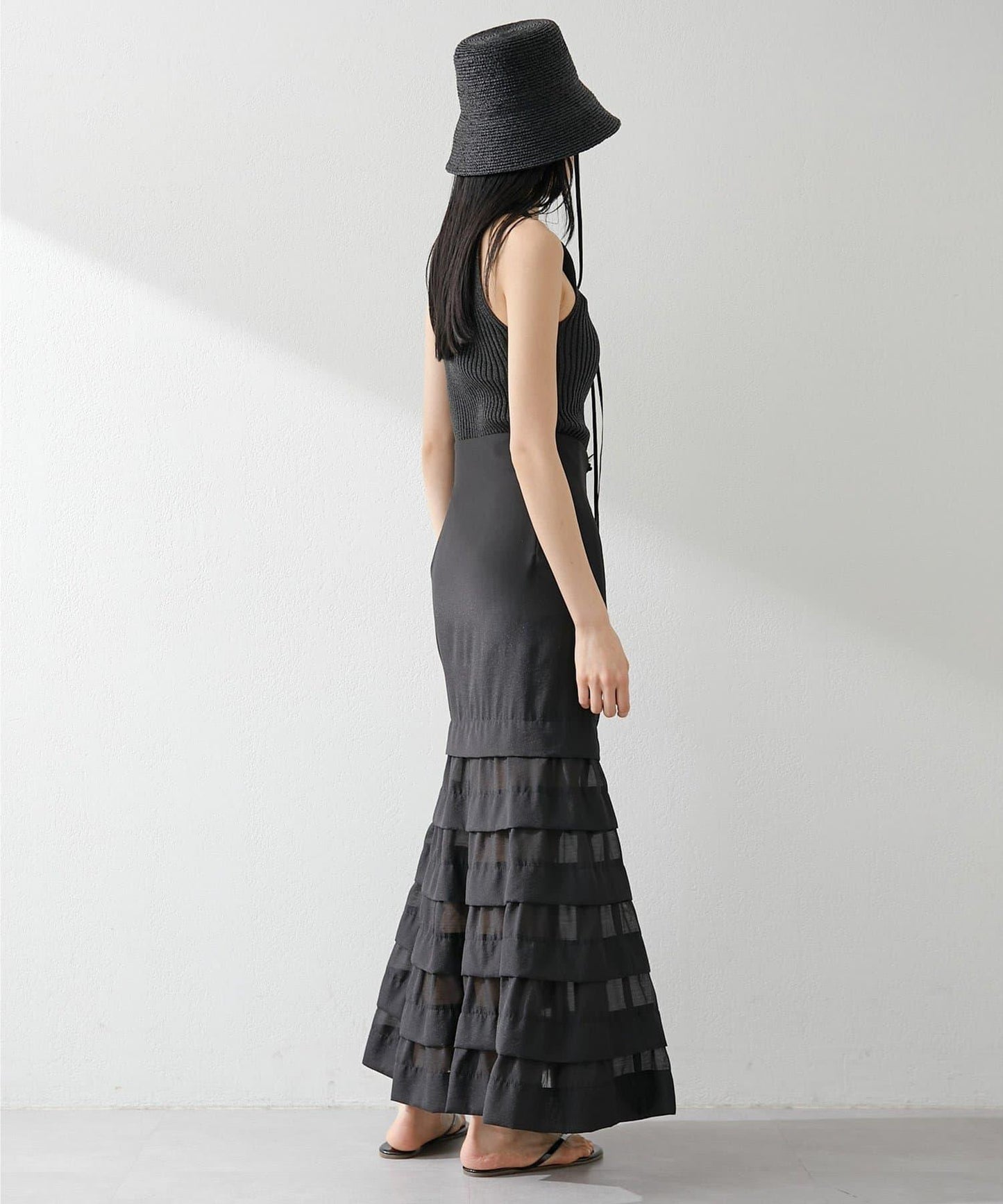 歐根紗美人魚半身裙4