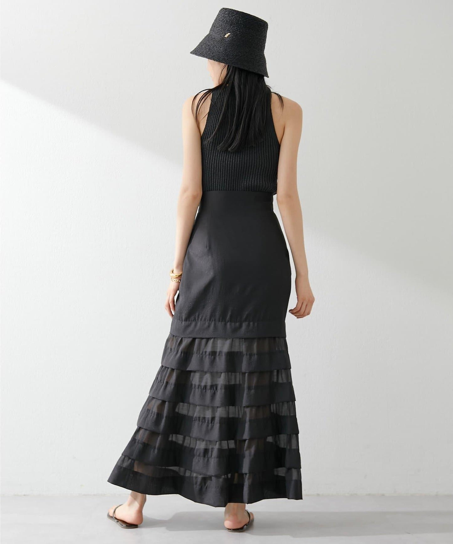 歐根紗美人魚半身裙4