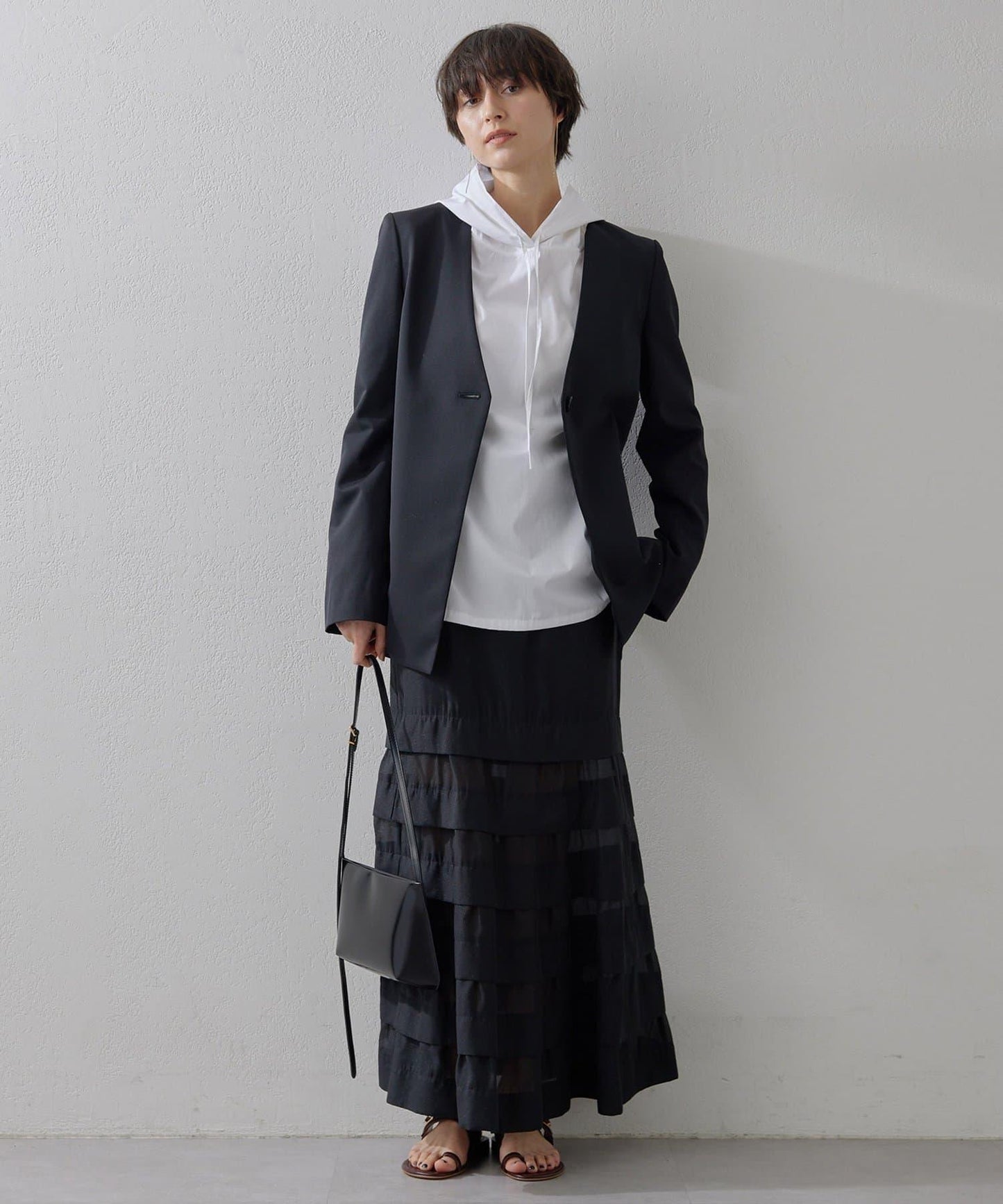 歐根紗美人魚半身裙4