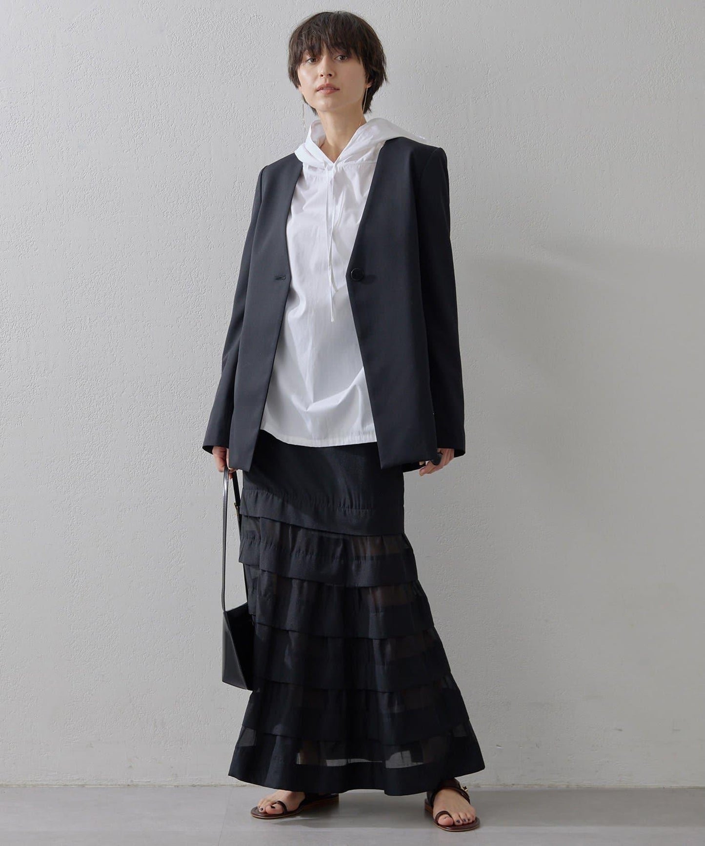 歐根紗美人魚半身裙4