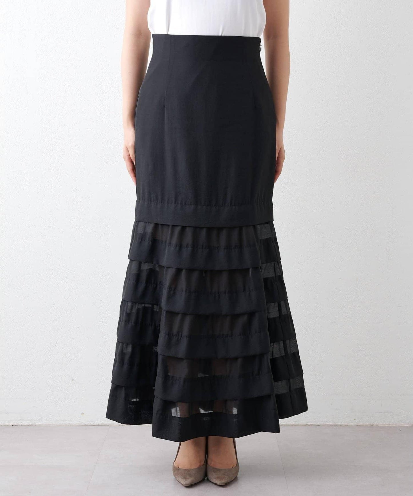 歐根紗美人魚半身裙4