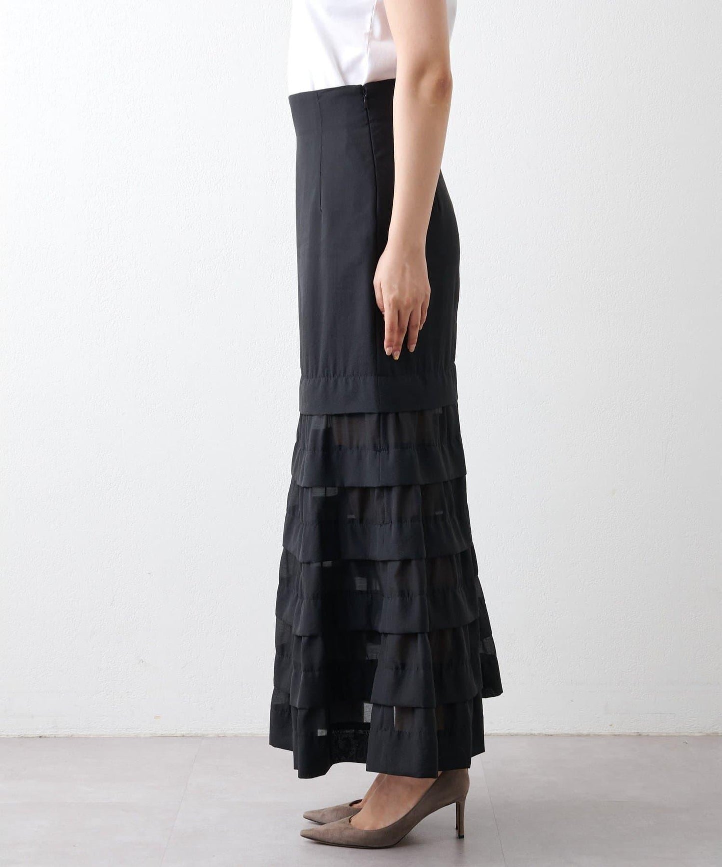 歐根紗美人魚半身裙4