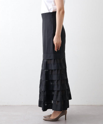 歐根紗美人魚半身裙4