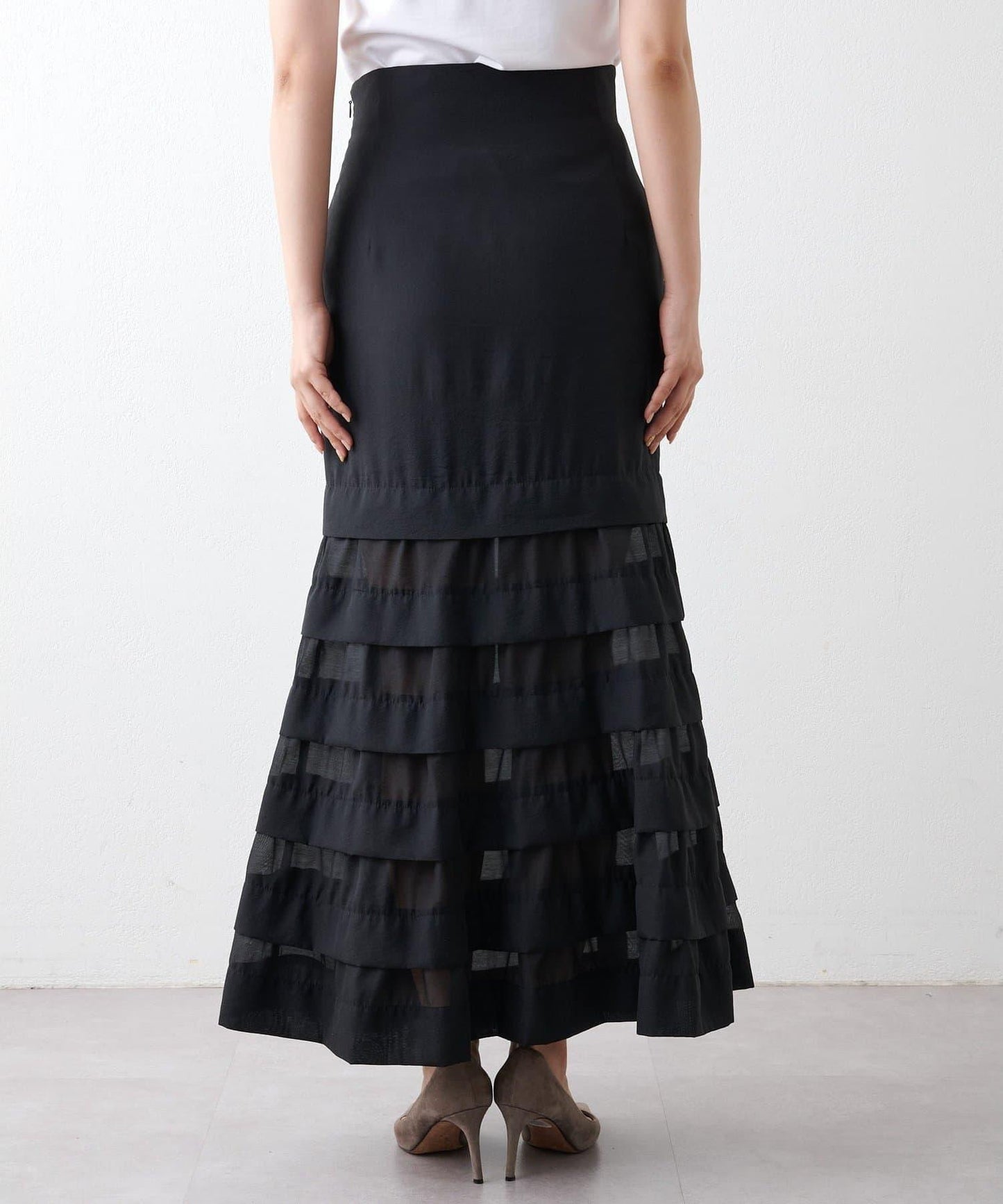 歐根紗美人魚半身裙4