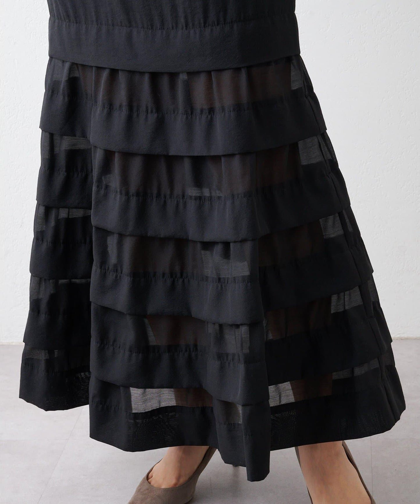 歐根紗美人魚半身裙4