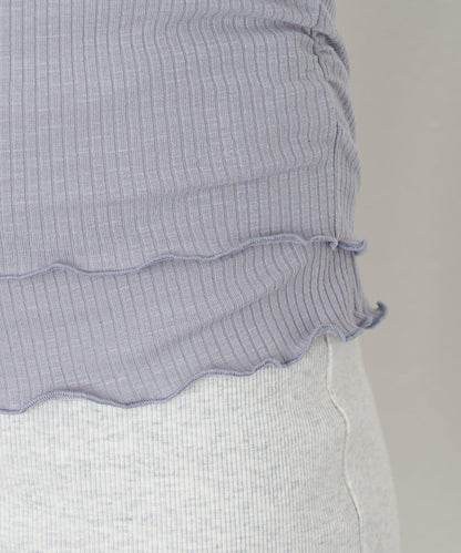 亨利風格層疊裹身吊帶背心