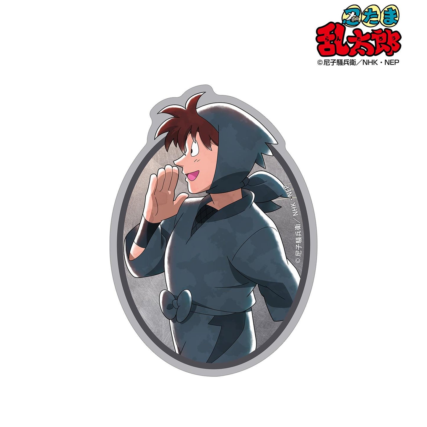 《忍者亂太郎》_新繪 土井半助 大家一起前行篇ver. 第二彈 鏤空貼紙