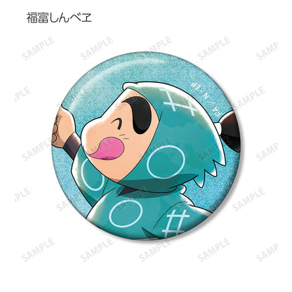 《忍者亂太郎》_新繪款 大家一起前行系列 第2彈 亮片徽章盲盒 ver.B（單位/全套BOX）【BOX／8個裝】