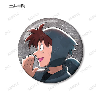 《忍者亂太郎》_新繪款 大家一起前行系列 第2彈 亮片徽章盲盒 ver.B（單位/全套BOX）【BOX／8個裝】