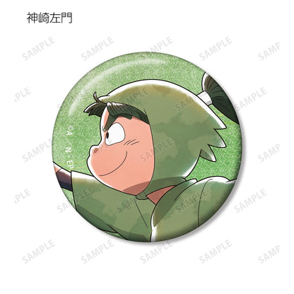 《忍者亂太郎》_新繪款 大家一起前行系列 第2彈 亮片徽章盲盒 ver.B（單位/全套BOX）【BOX／8個裝】