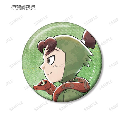 《忍者亂太郎》_新繪款 大家一起前進系列 第2彈 亮片徽章 ver.A（單品/全套BOX）【BOX／9個裝】