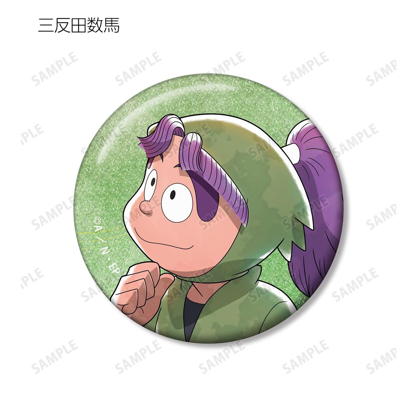 《忍者亂太郎》_新繪款 大家一起前行系列 第2彈 亮片徽章盲盒 ver.B（單位/全套BOX）【BOX／8個裝】