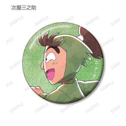 《忍者亂太郎》_新繪款 大家一起前進系列 第2彈 亮片徽章 ver.A（單品/全套BOX）【BOX／9個裝】