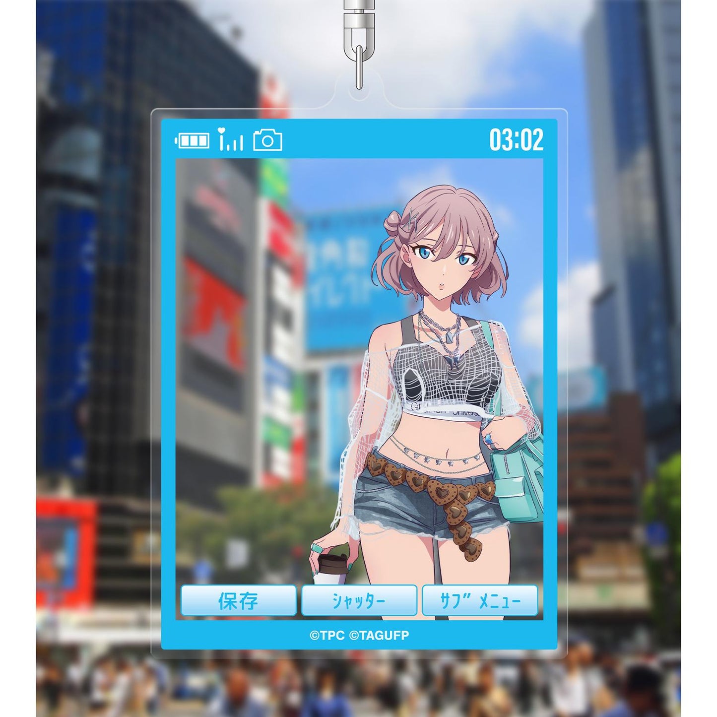 《電光超人古立特》宇宙_新繪製 穆吉娜 Y2K款 大號亞克力鑰匙扣