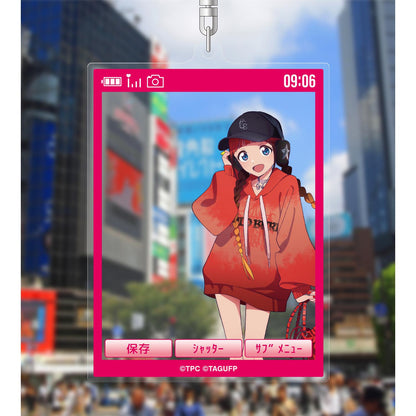 《電光超人古立特》宇宙_新繪 飛鳥川千瀨 Y2K款 大號亞克力鑰匙扣